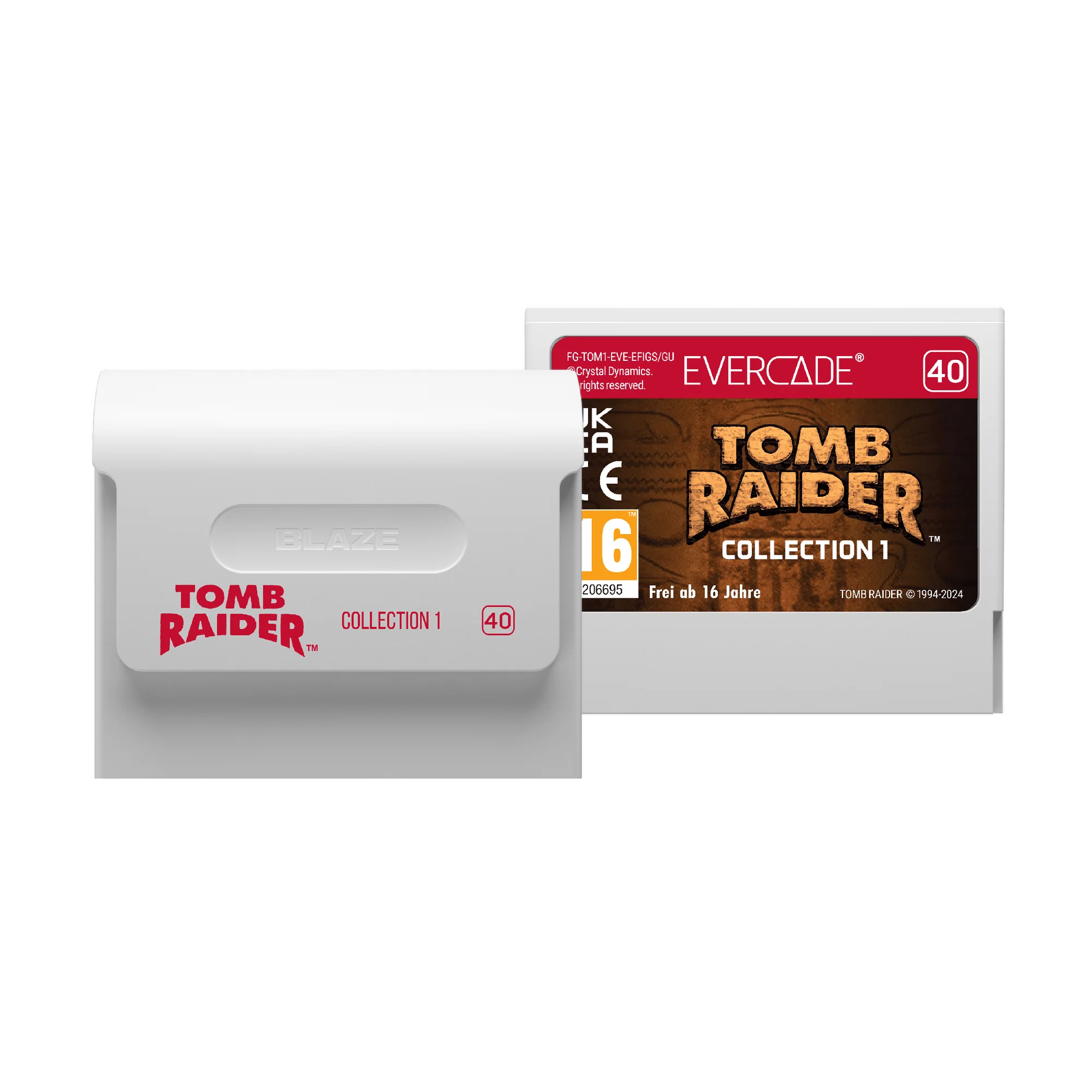 #40 Tomb Raider Collection 1 - Evercade Cartridge - Image 4