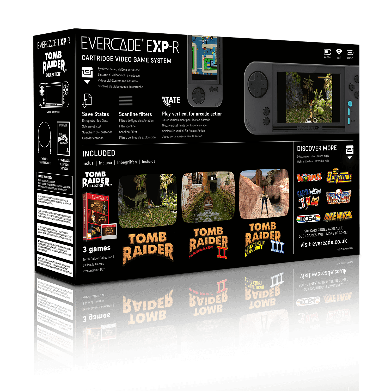 Blaze Evercade EXP-R Console – Tomb Raider Collection 1 Edition - Image 3