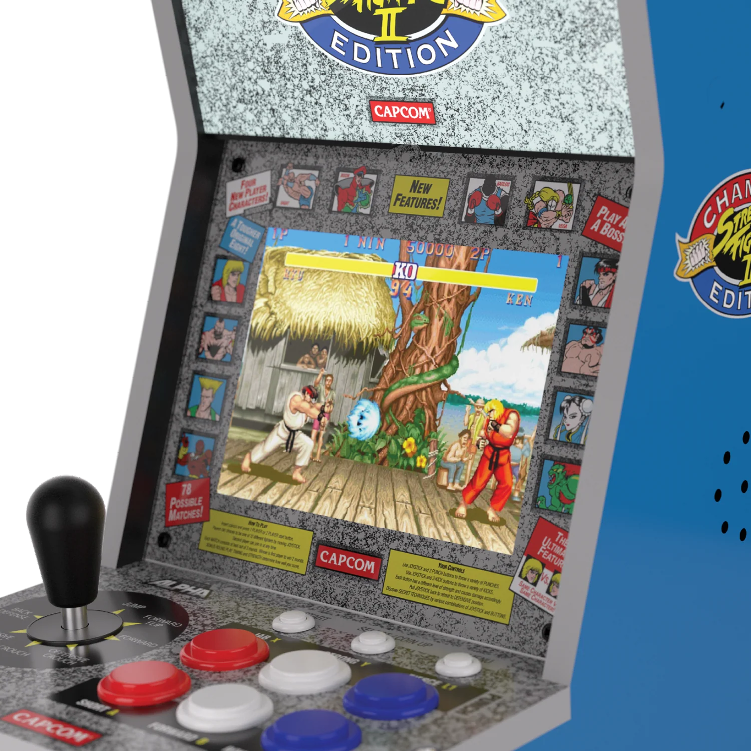 Evercade Alpha Street Fighter™ Bartop Arcade - Image 10