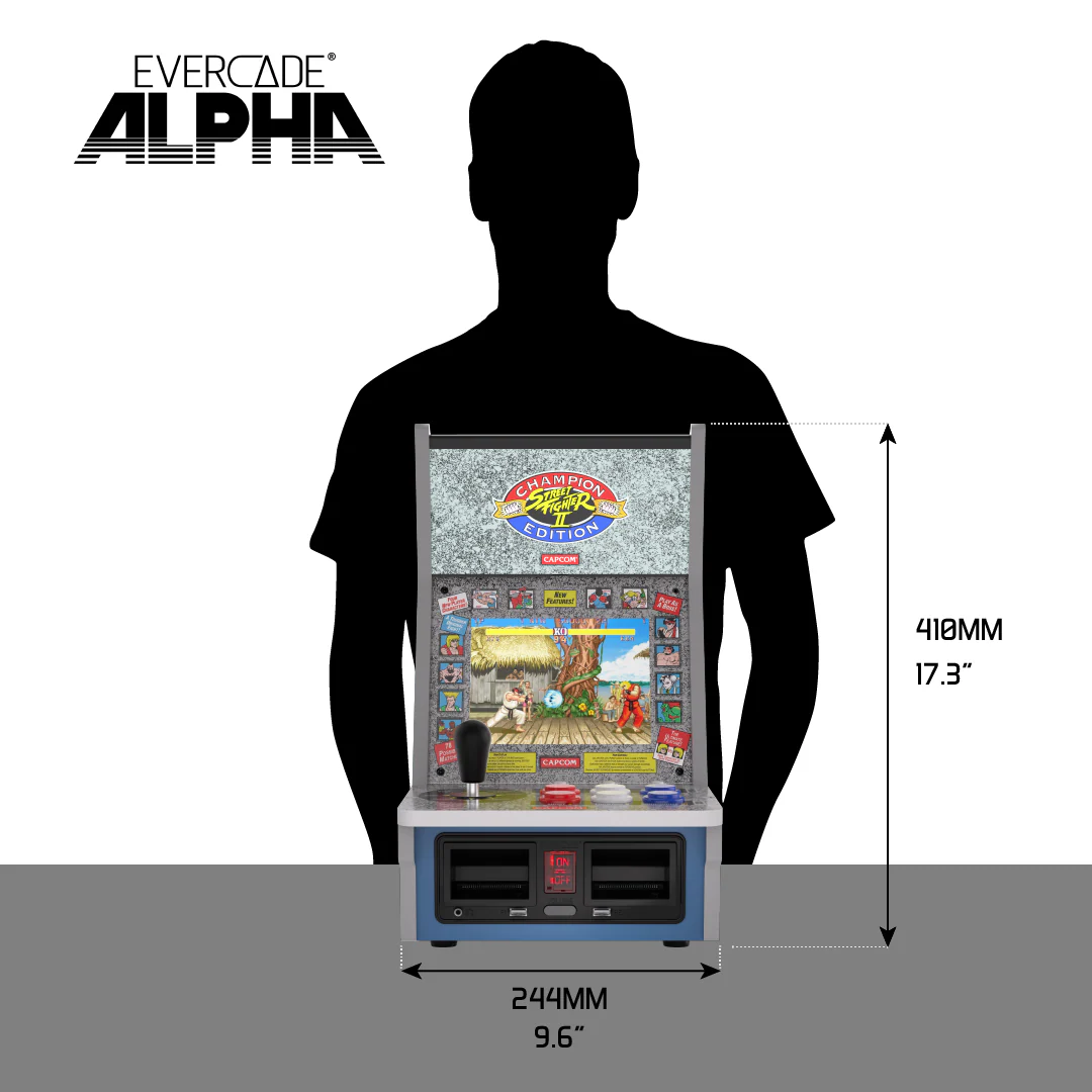 Evercade Alpha Street Fighter™ Bartop Arcade - Image 14