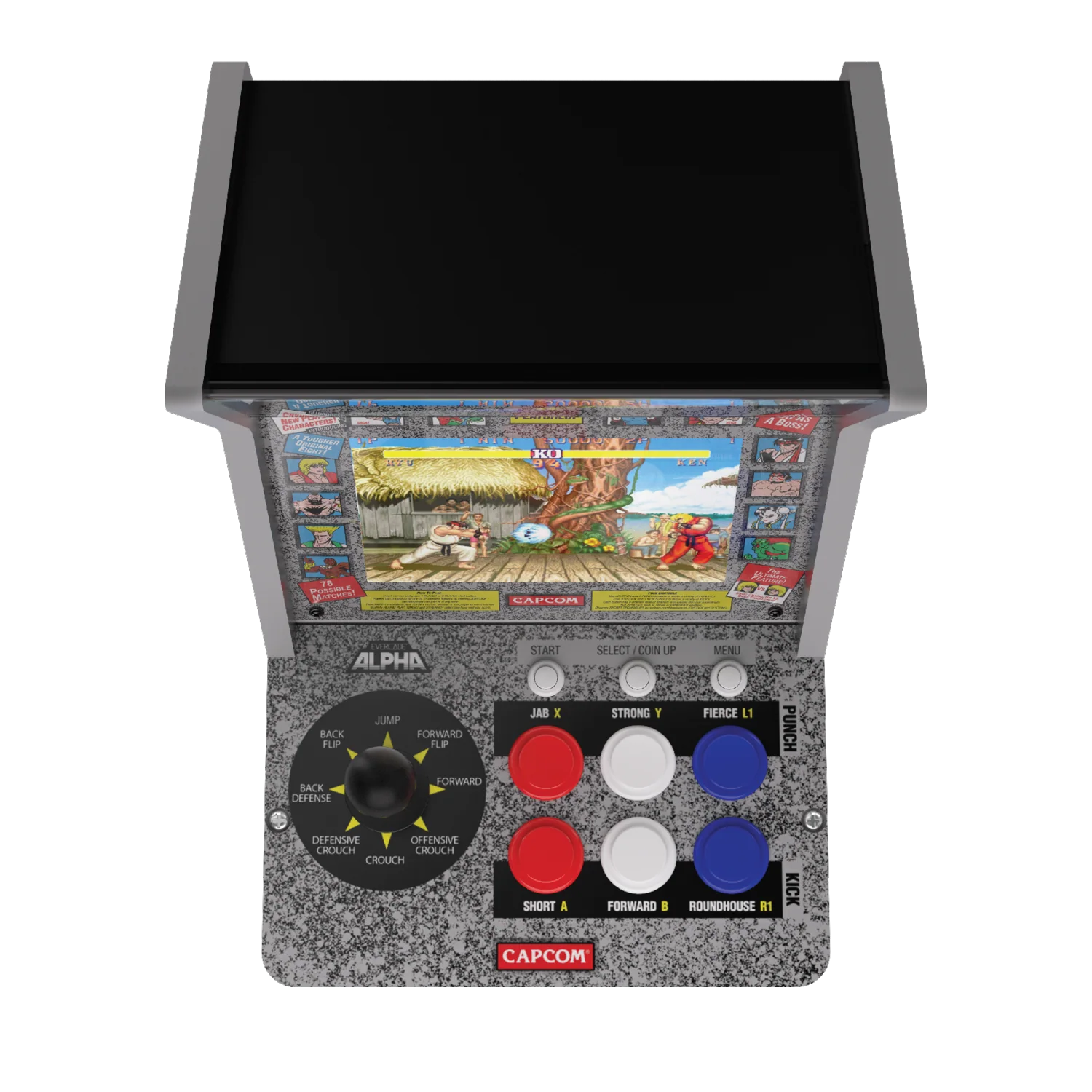 Evercade Alpha Street Fighter™ Bartop Arcade - Image 7