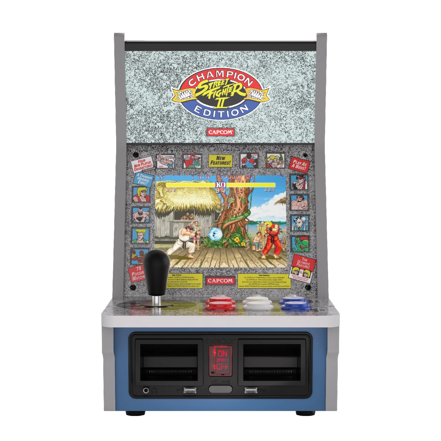 Evercade Alpha Street Fighter™ Bartop Arcade - Image 8