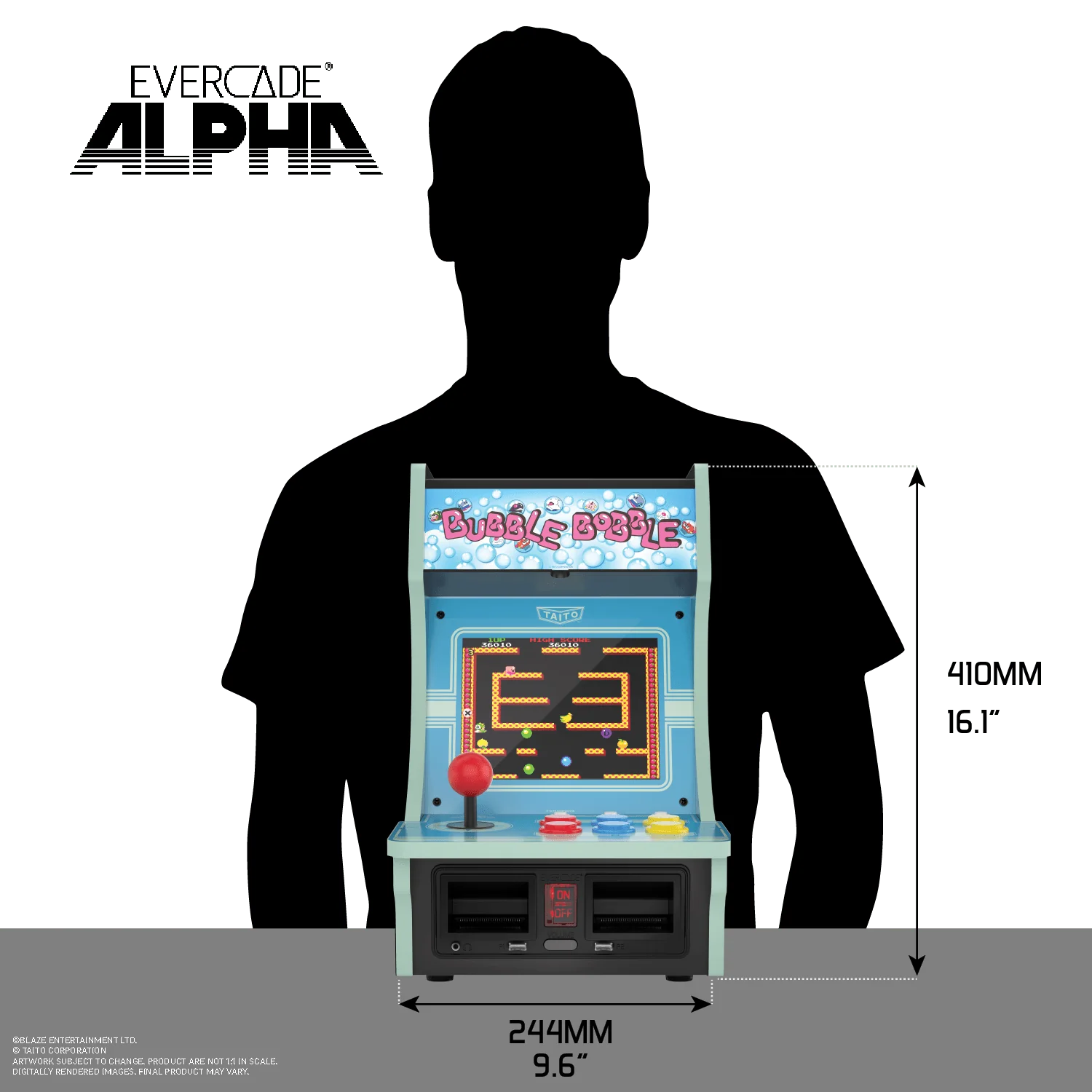 Evercade Alpha Taito™ Bartop Arcade - Image 11