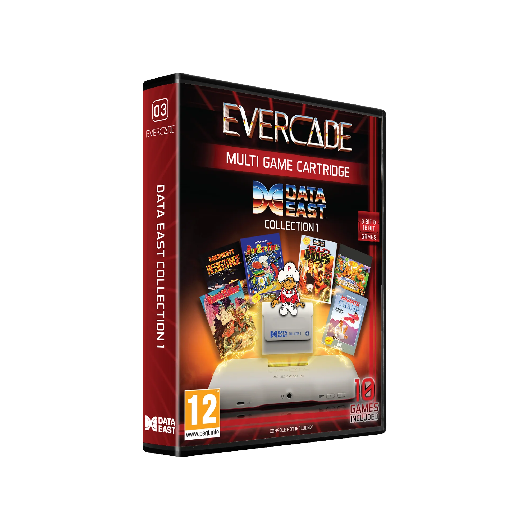 Evercade Cartridge #03 - Data East Collection 1 - Image 2