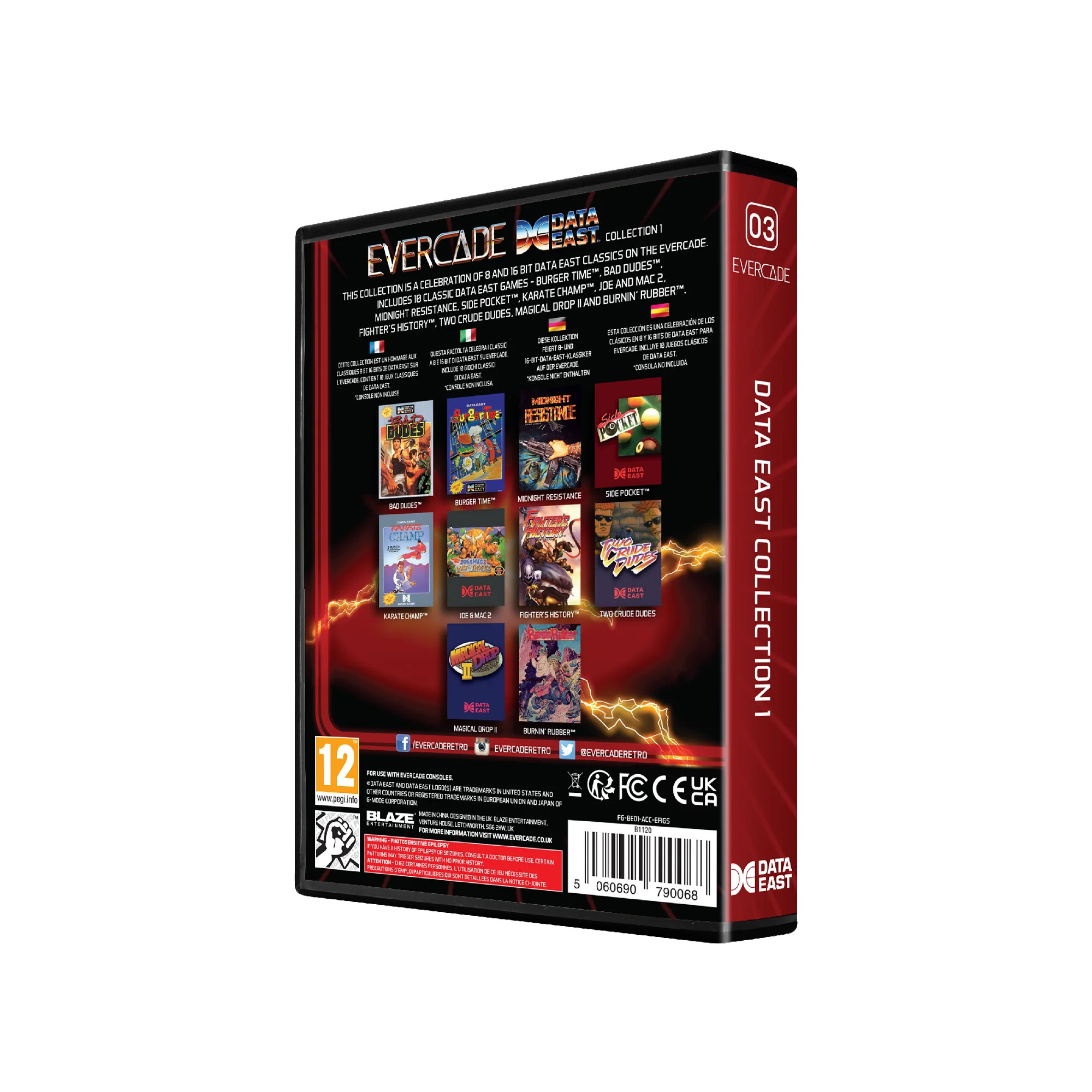 Evercade Cartridge #03 - Data East Collection 1 - Image 3