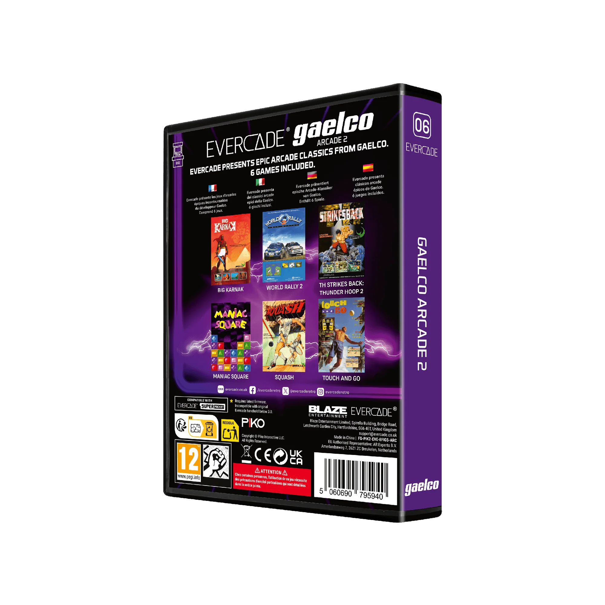 Evercade Cartridge #06 - Gaelco Arcade 2 - Image 3