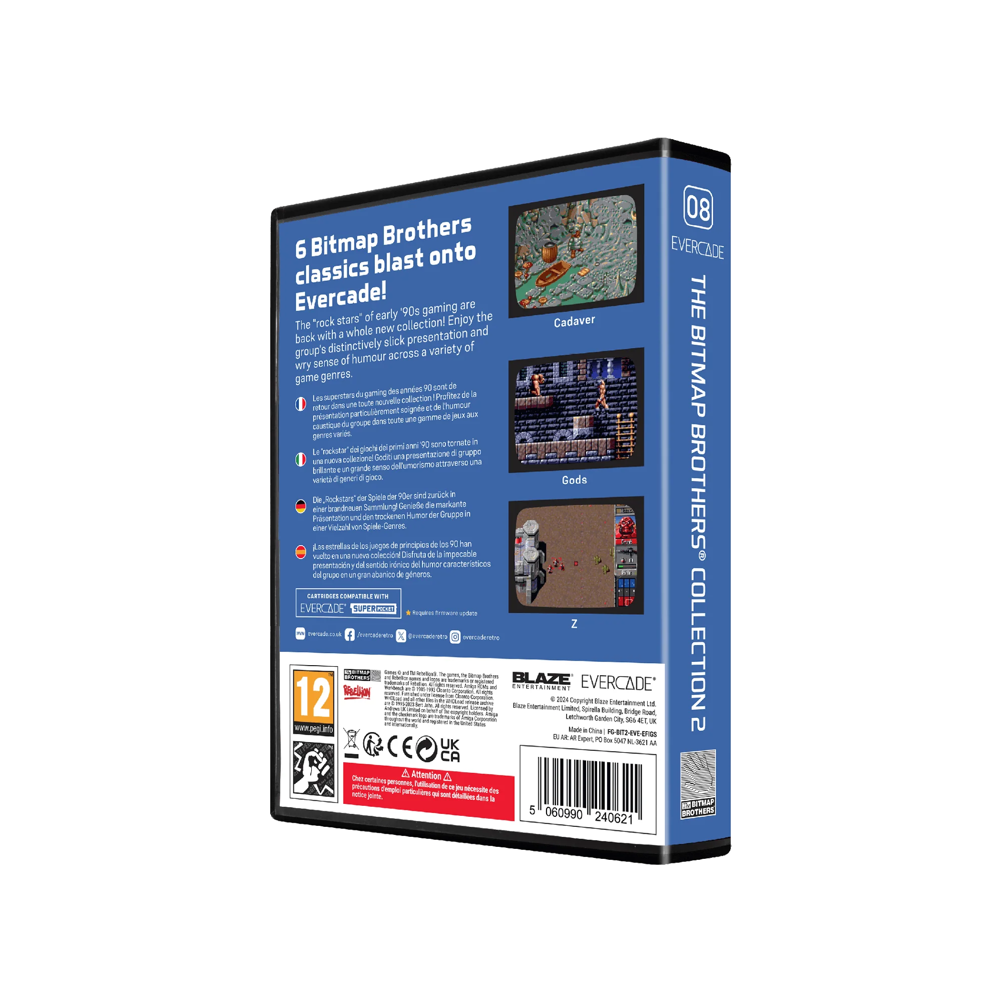 Evercade Cartridge #08 - Bitmap Brothers Collection 2 - Image 3