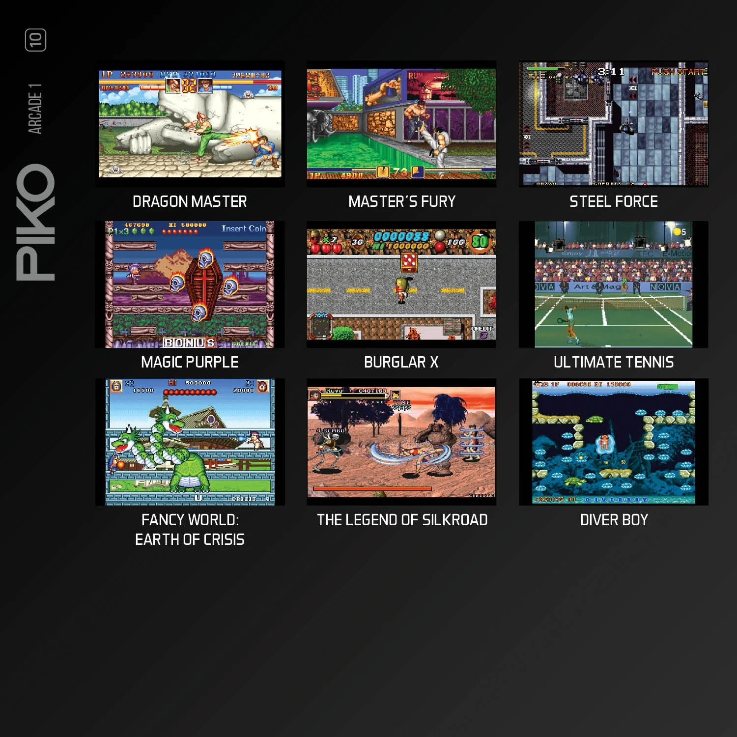 Evercade Cartridge #10 - Piko Arcade Cartridge 1 - Image 5