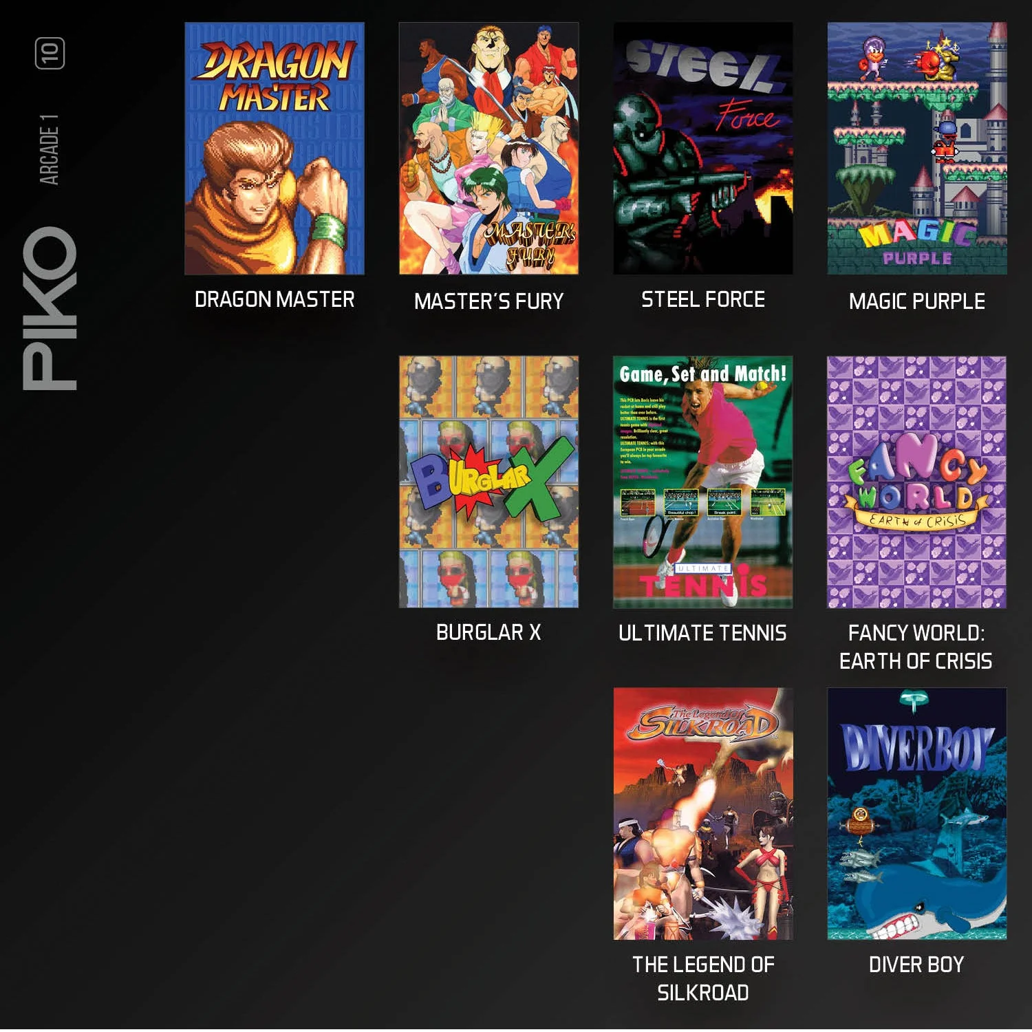 Evercade Cartridge #10 - Piko Arcade Cartridge 1 - Image 6