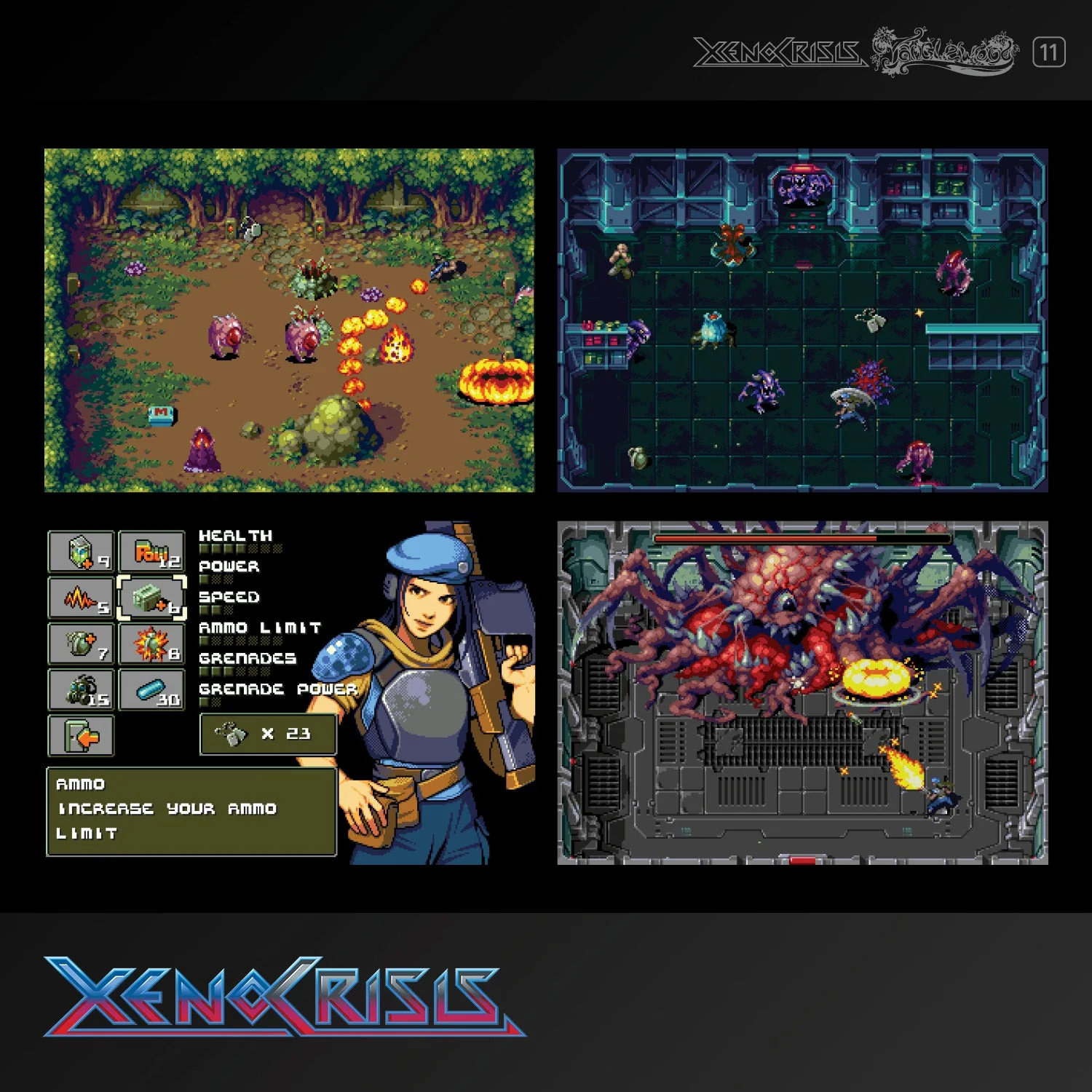 Evercade Cartridge #11 - Xeno Crisis & Tanglewood Dual Game - Image 6