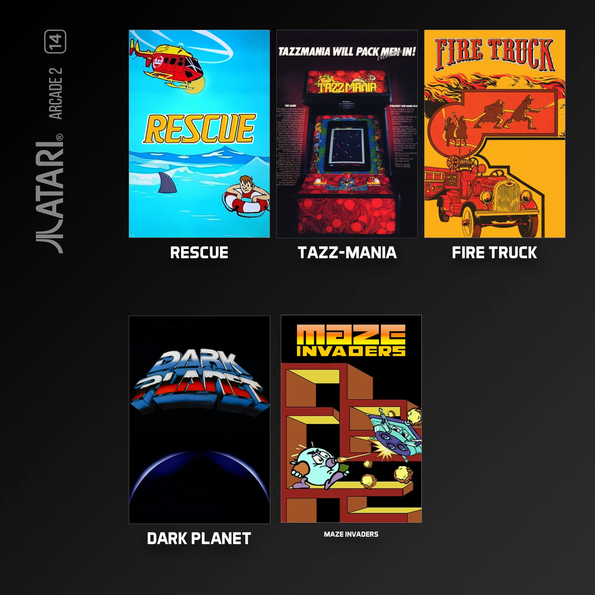 Evercade Cartridge #14 - Atari Arcade 2 - Image 5