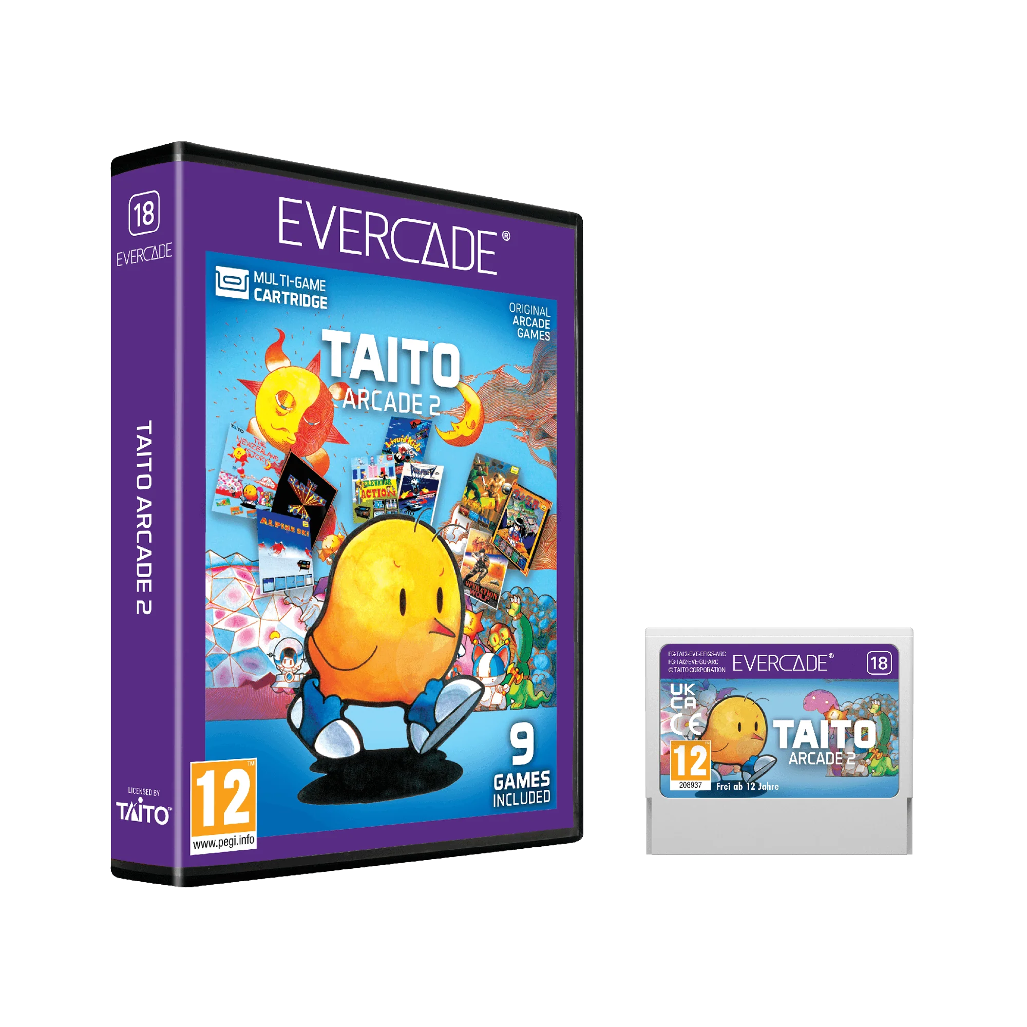 Evercade Cartridge #18 - Taito Arcade Collection 2