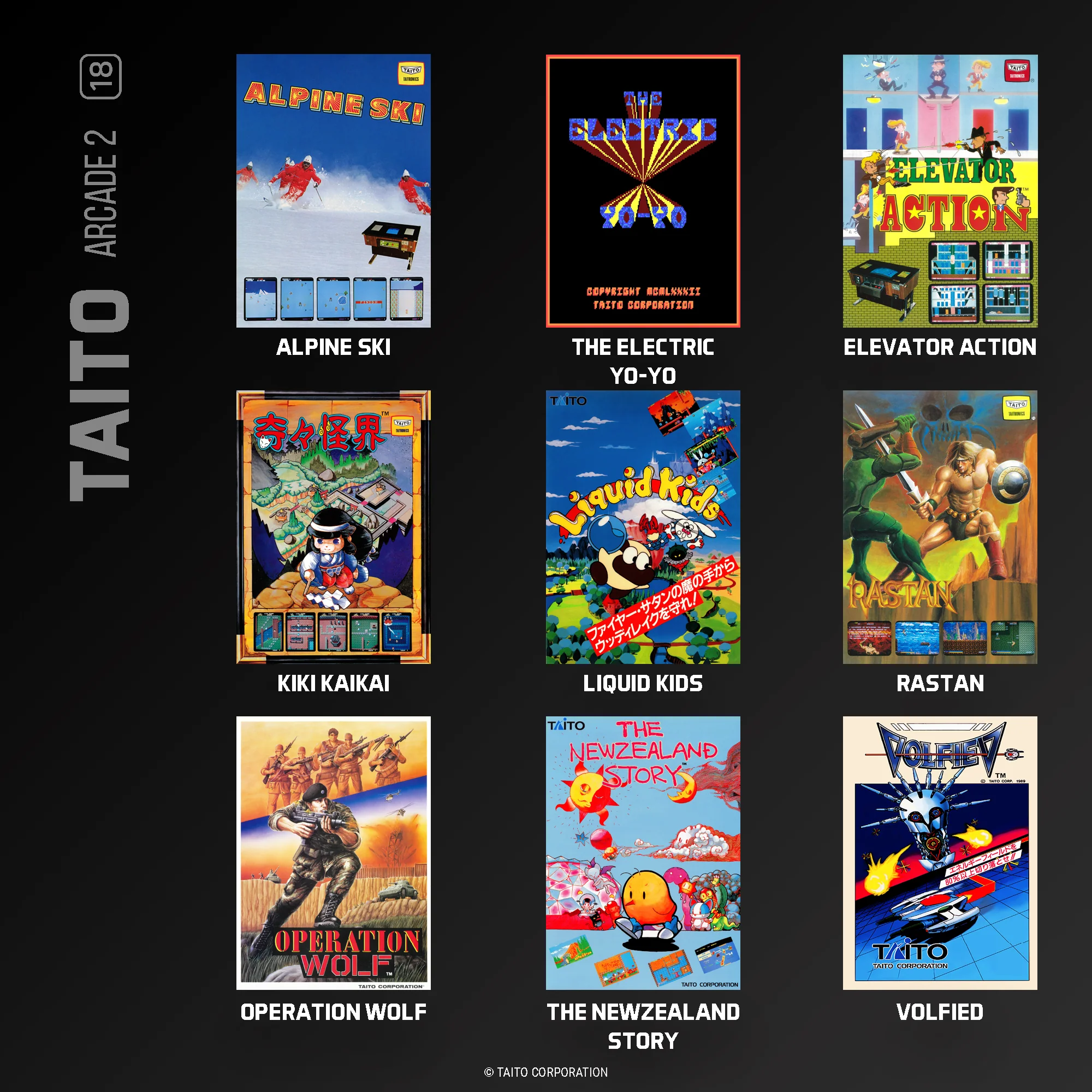 Evercade Cartridge #18 - Taito Arcade Collection 2 - Image 5