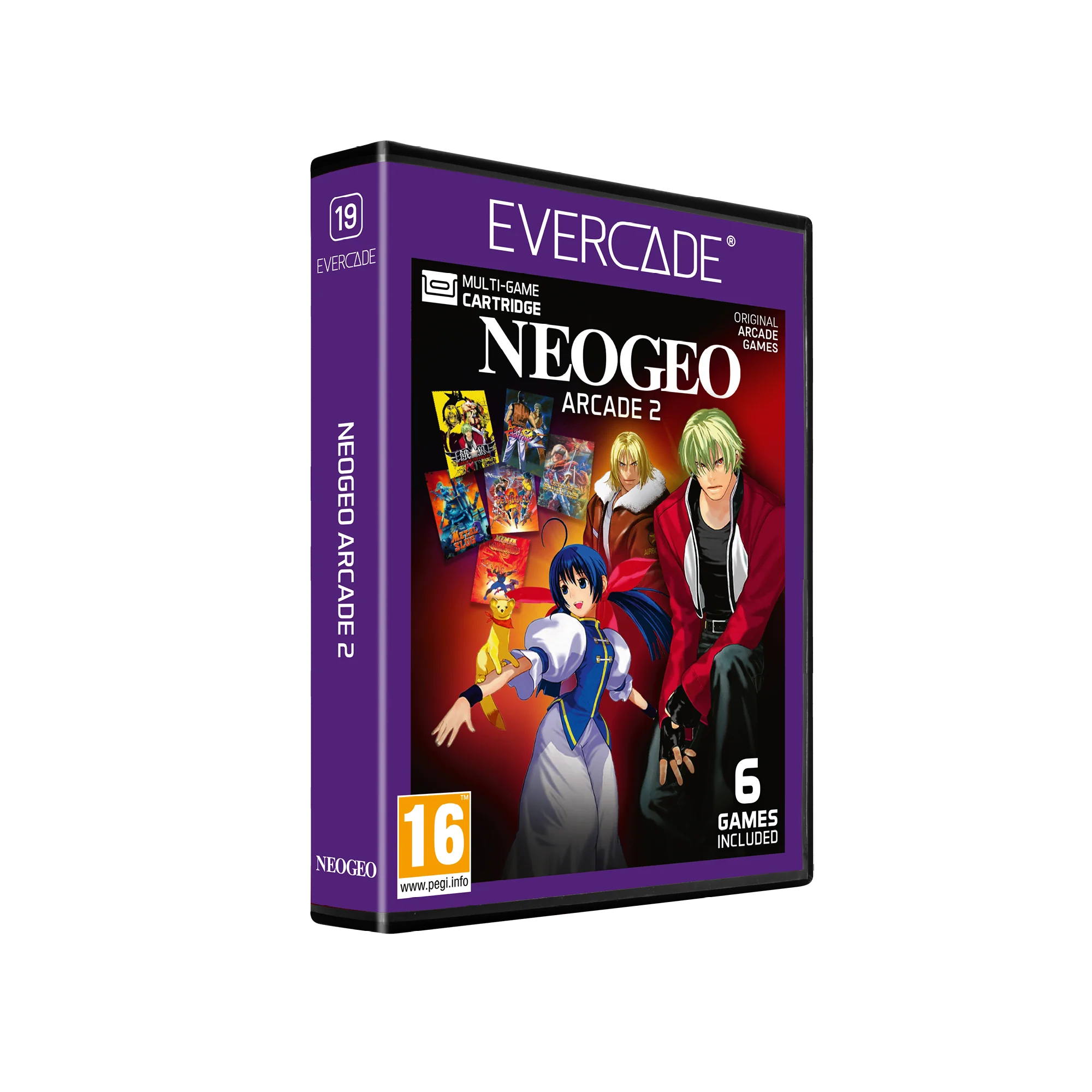 Evercade Cartridge #19 - NEOGEO Arcade 2