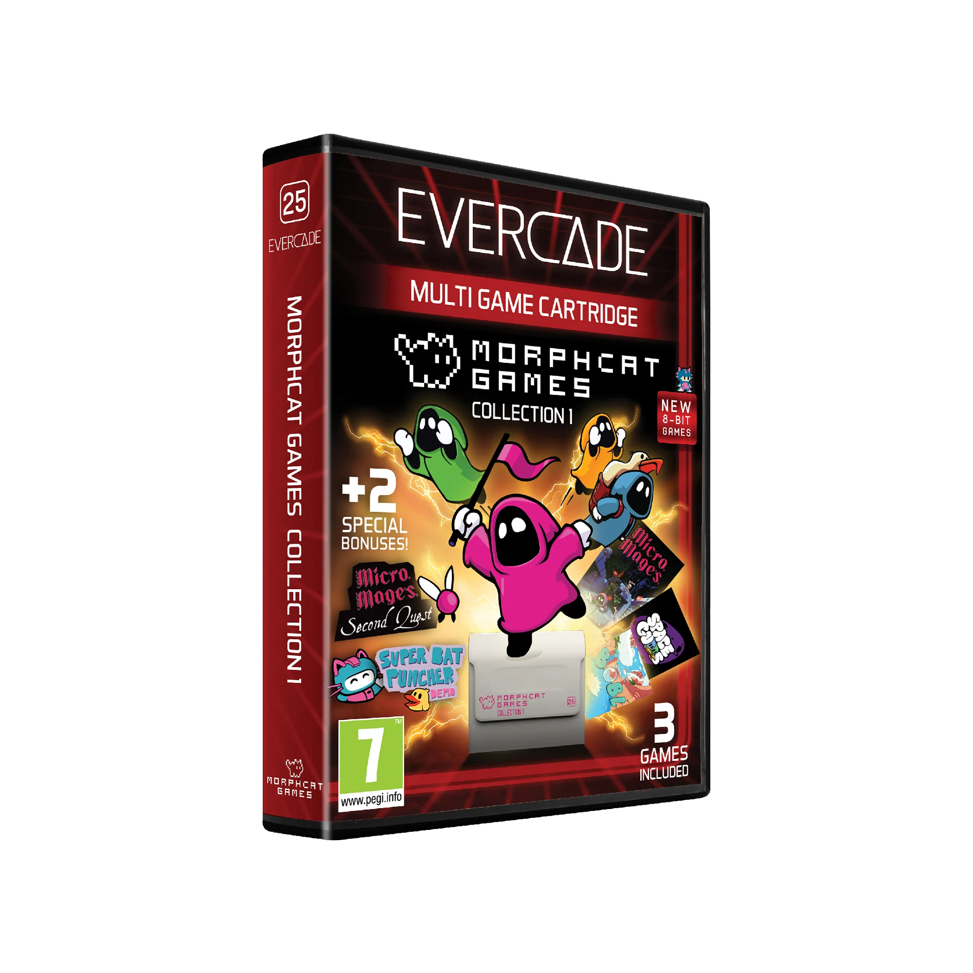 Evercade Cartridge #25 - Morphcat Collection 1 - Image 2