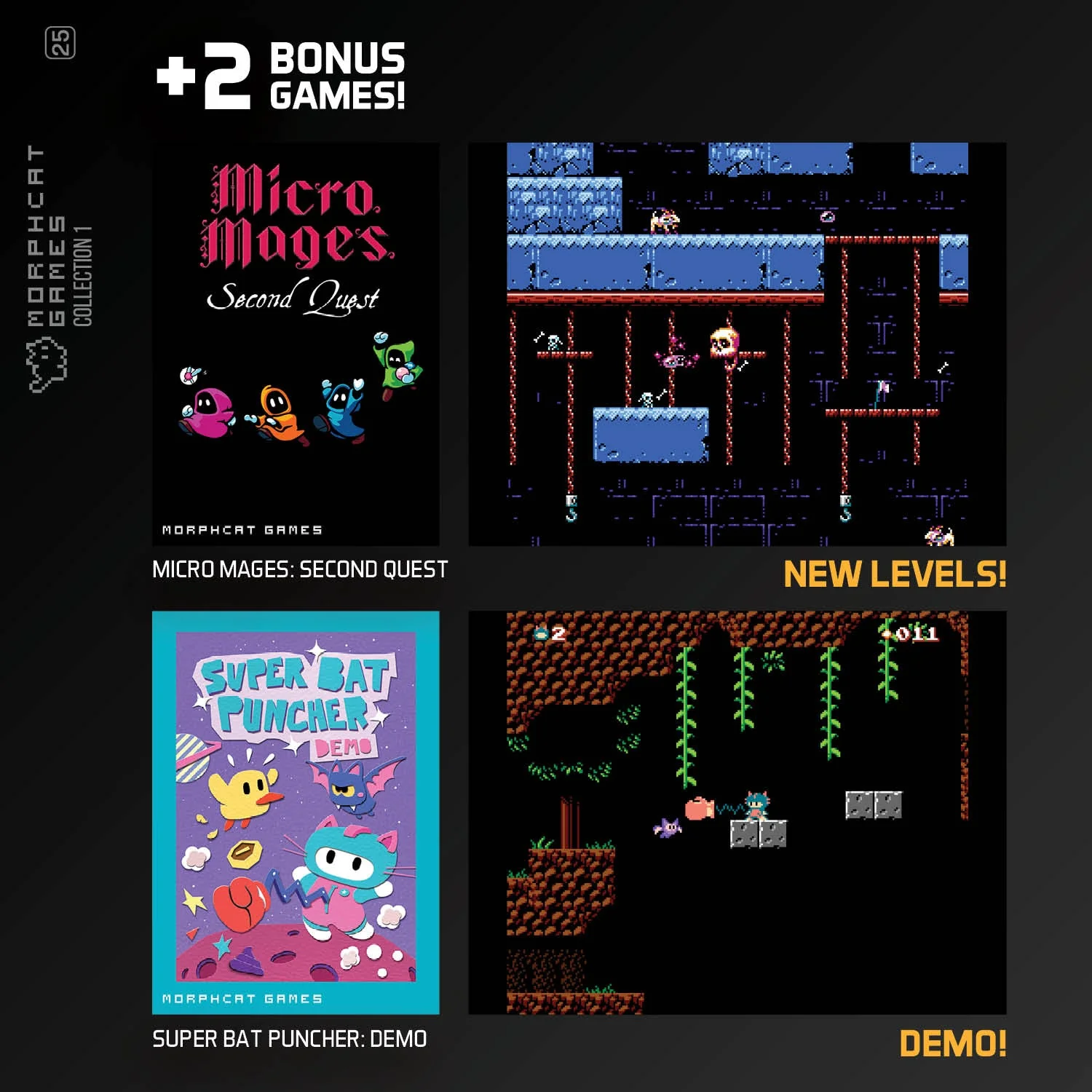 Evercade Cartridge #25 - Morphcat Collection 1 - Image 9