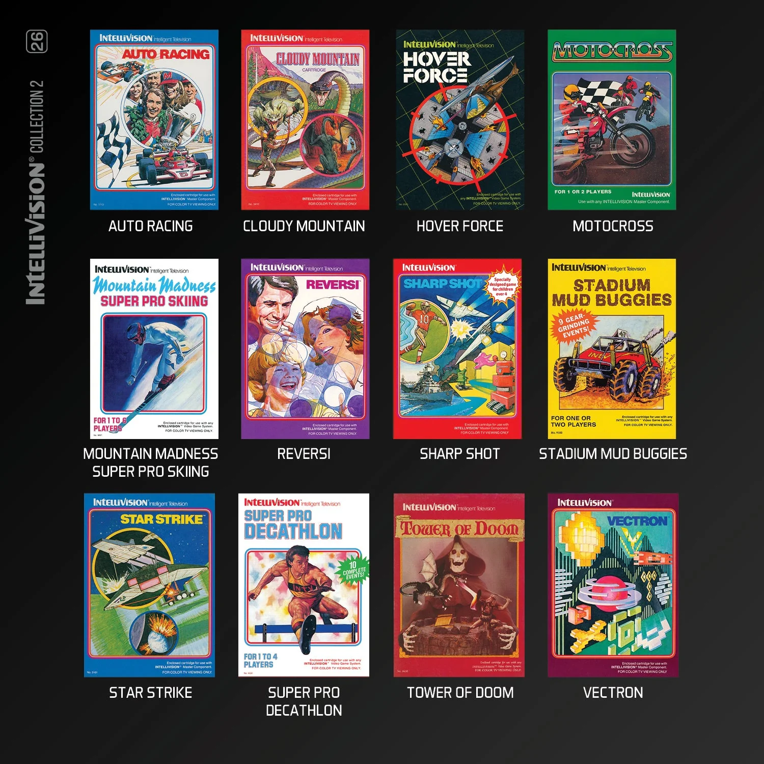 Evercade Cartridge #26 - Intellivision Collection 2 - Image 7