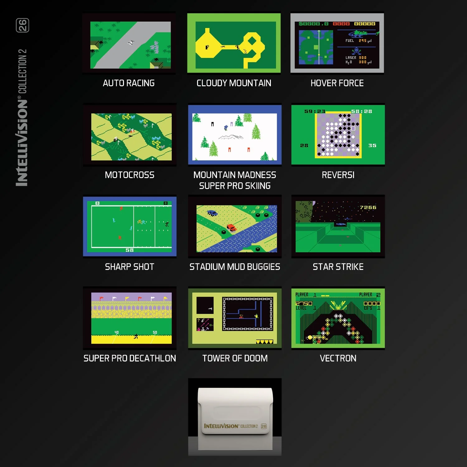 Evercade Cartridge #26 - Intellivision Collection 2 - Image 8