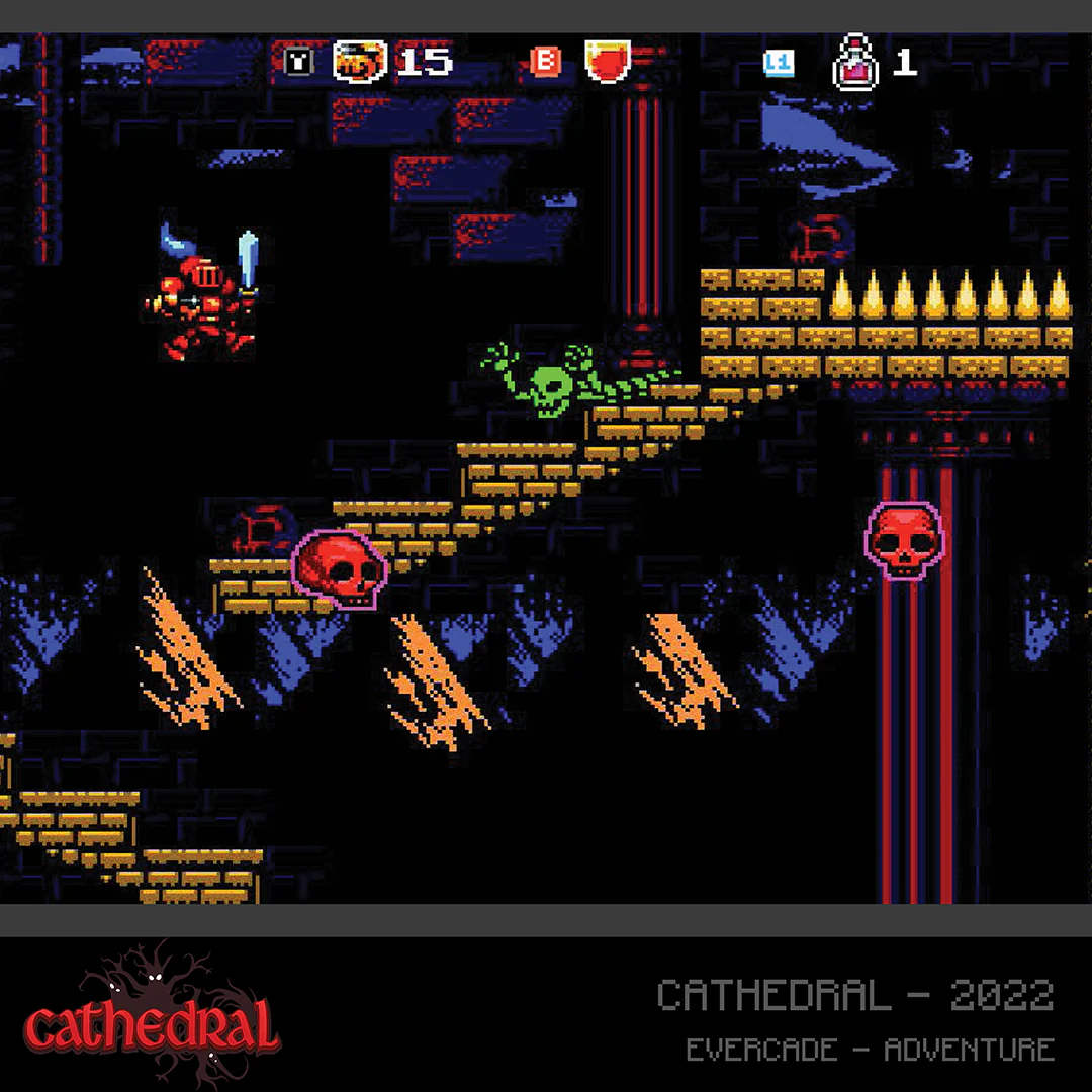 Evercade Cartridge #27 - Alwa Cathedral Dual Cartridge - Image 7