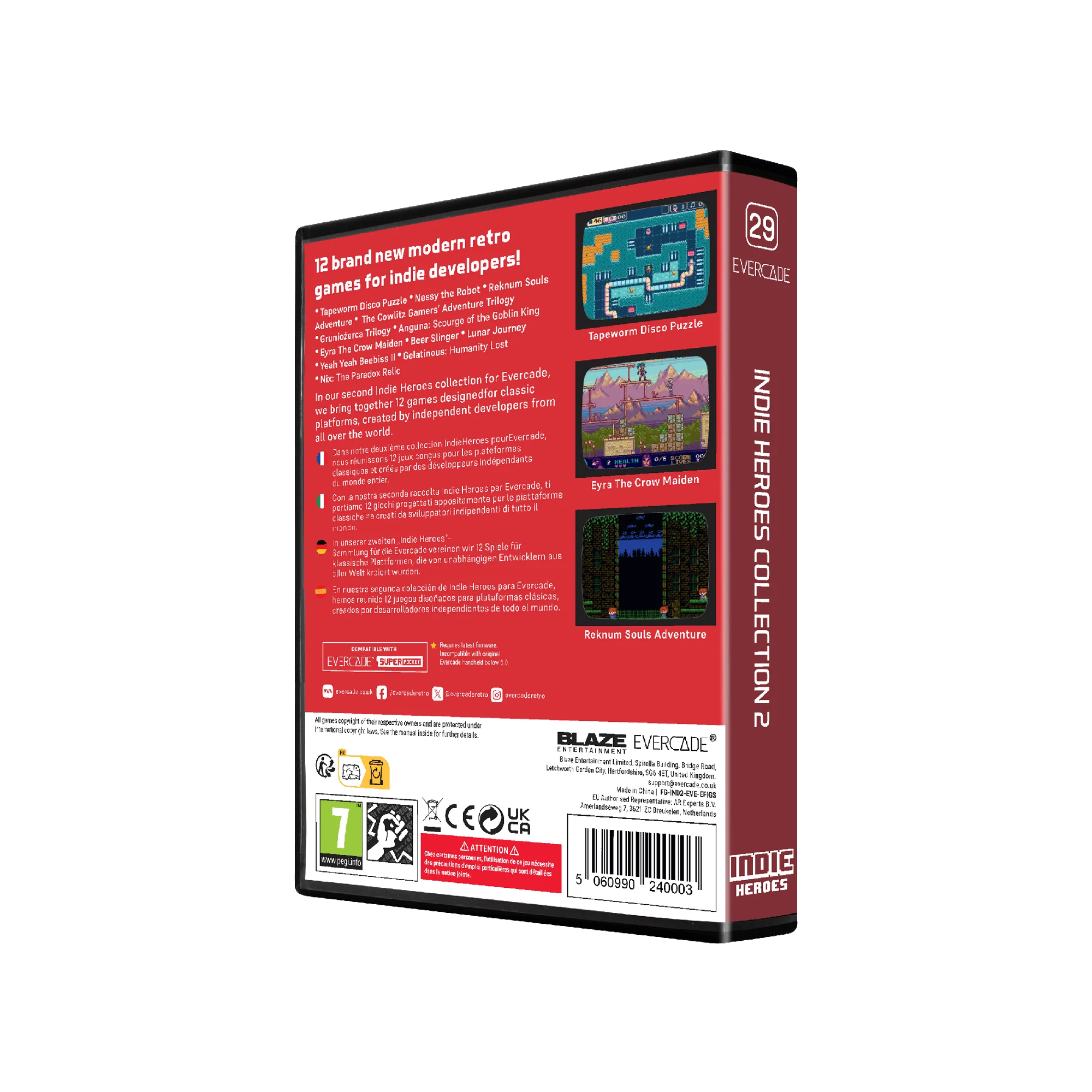 Evercade Cartridge #28 - Indie Heroes Cartridge 2 - Image 3