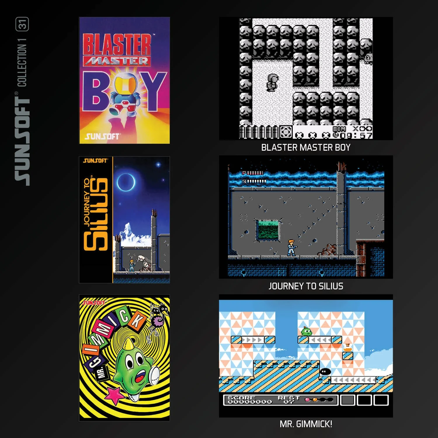 Evercade Cartridge #31 - Sunsoft Collection 1 - Image 6