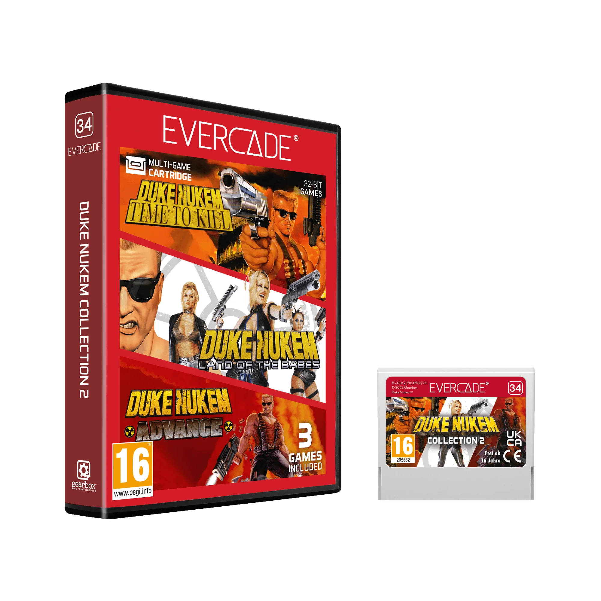 Evercade Cartridge #34 - Duke Nukem Collection 2