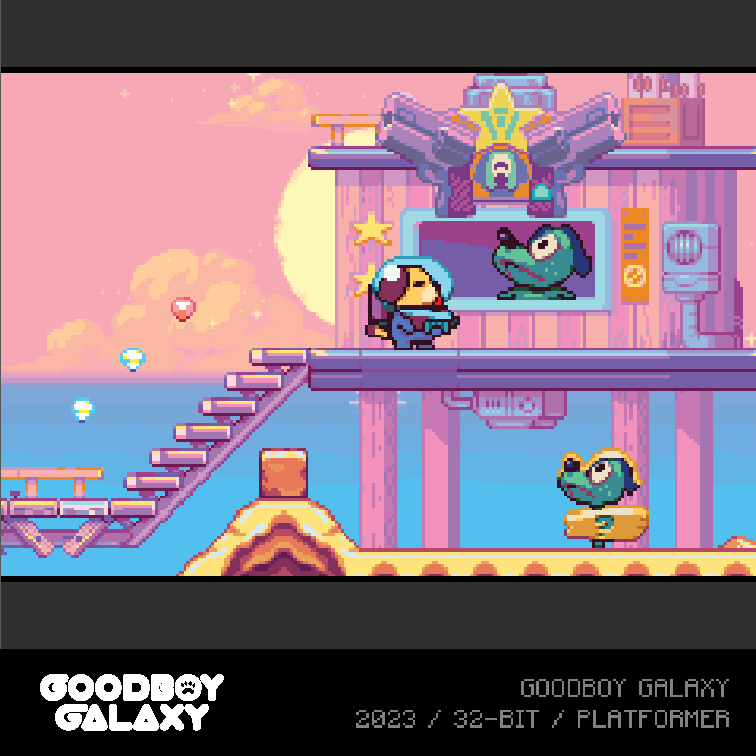 Evercade Cartridge #35 - Goodboy Galaxy/Witch 'n' Wiz Dual Cart - Image 7