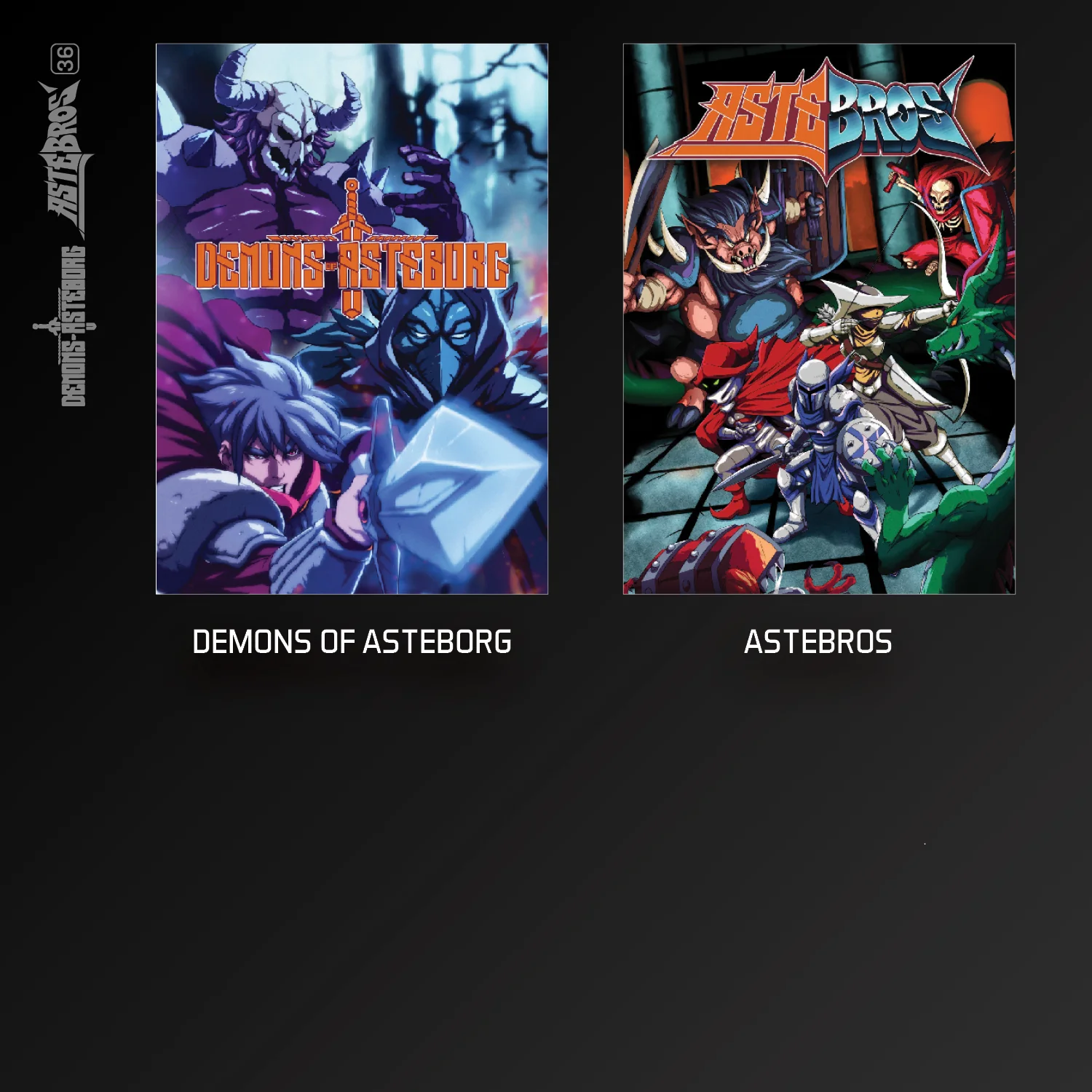 Evercade Cartridge #36 - Demons of Asteborg/Astebros Dual Cart - Image 3