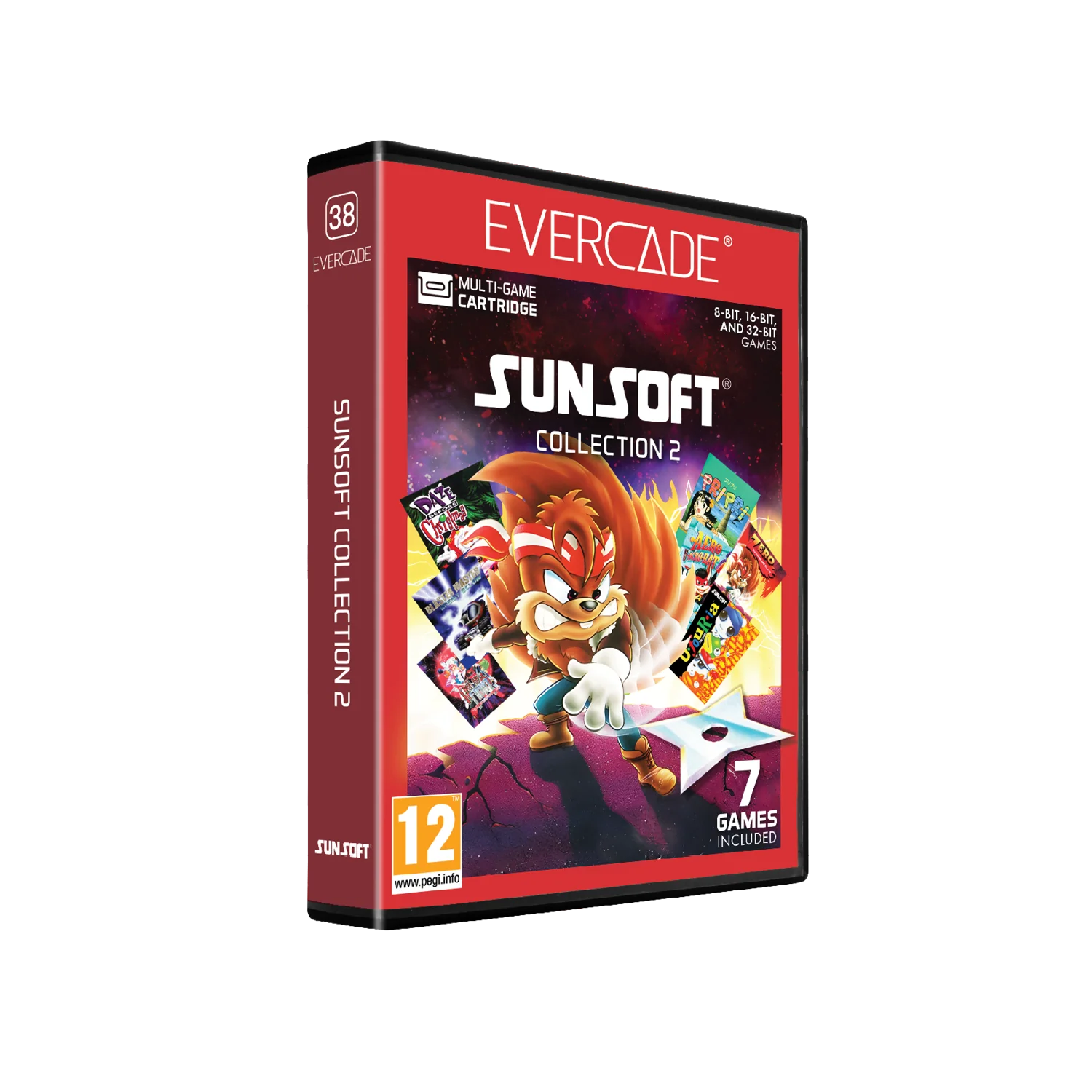 Evercade Cartridge #38 - Sunsoft Collection 2