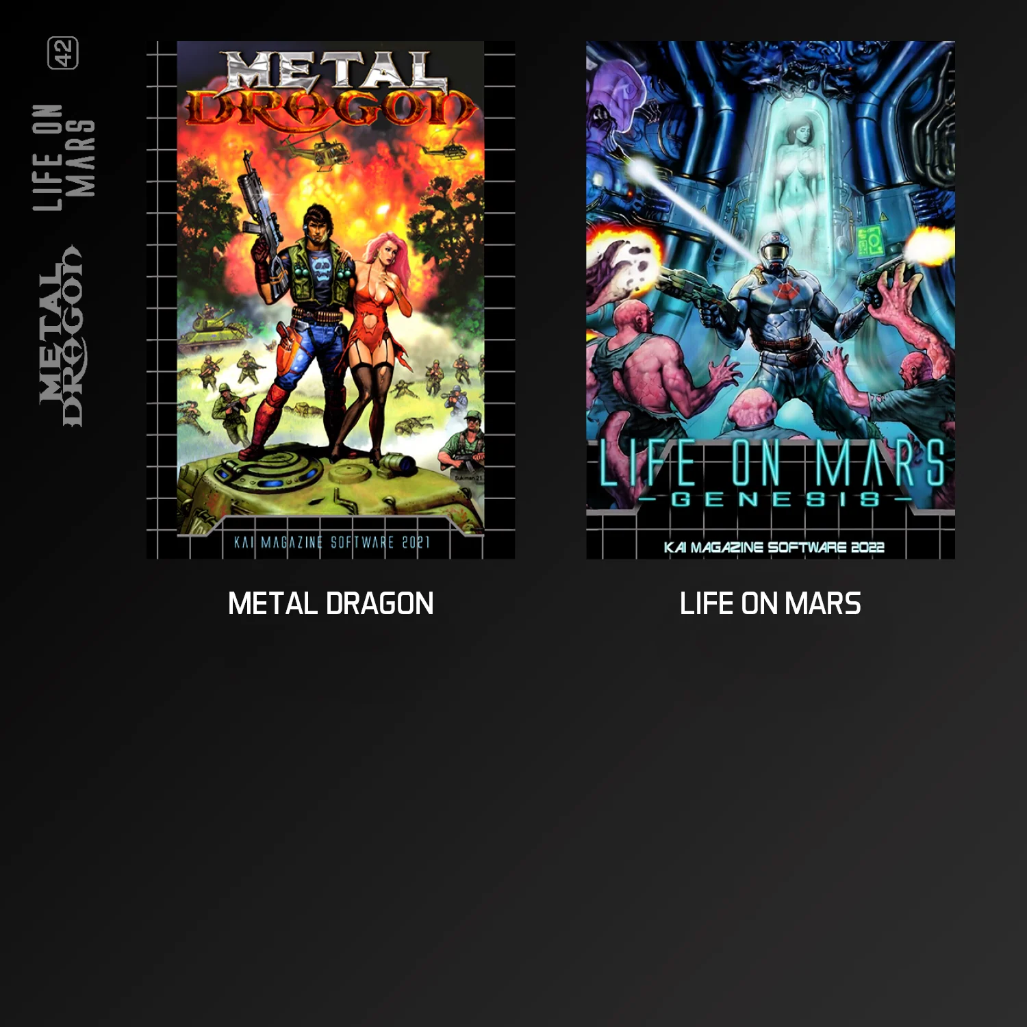 Evercade Cartridge #42 - Metal Dragon / Life on Mars - Image 5
