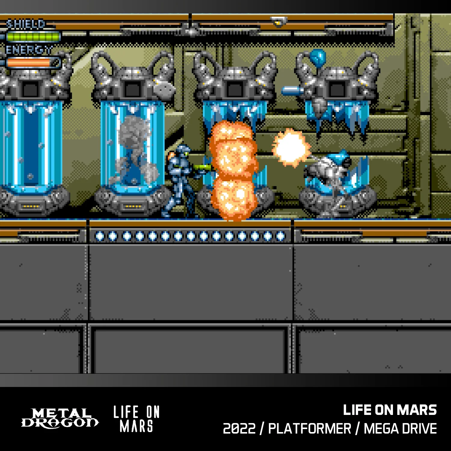 Evercade Cartridge #42 - Metal Dragon / Life on Mars - Image 7