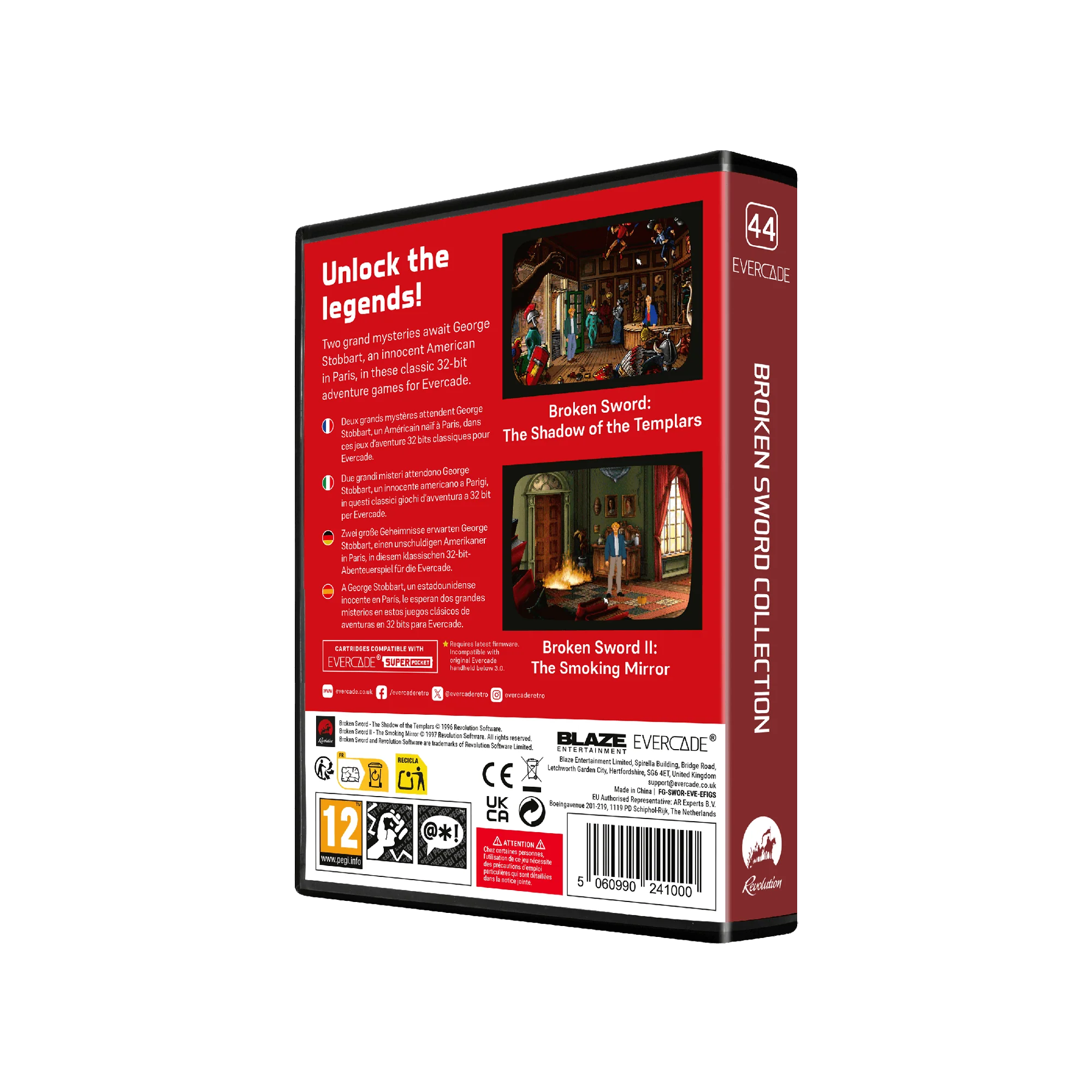 Evercade Cartridge #44 - Broken Sword Collection - Image 3