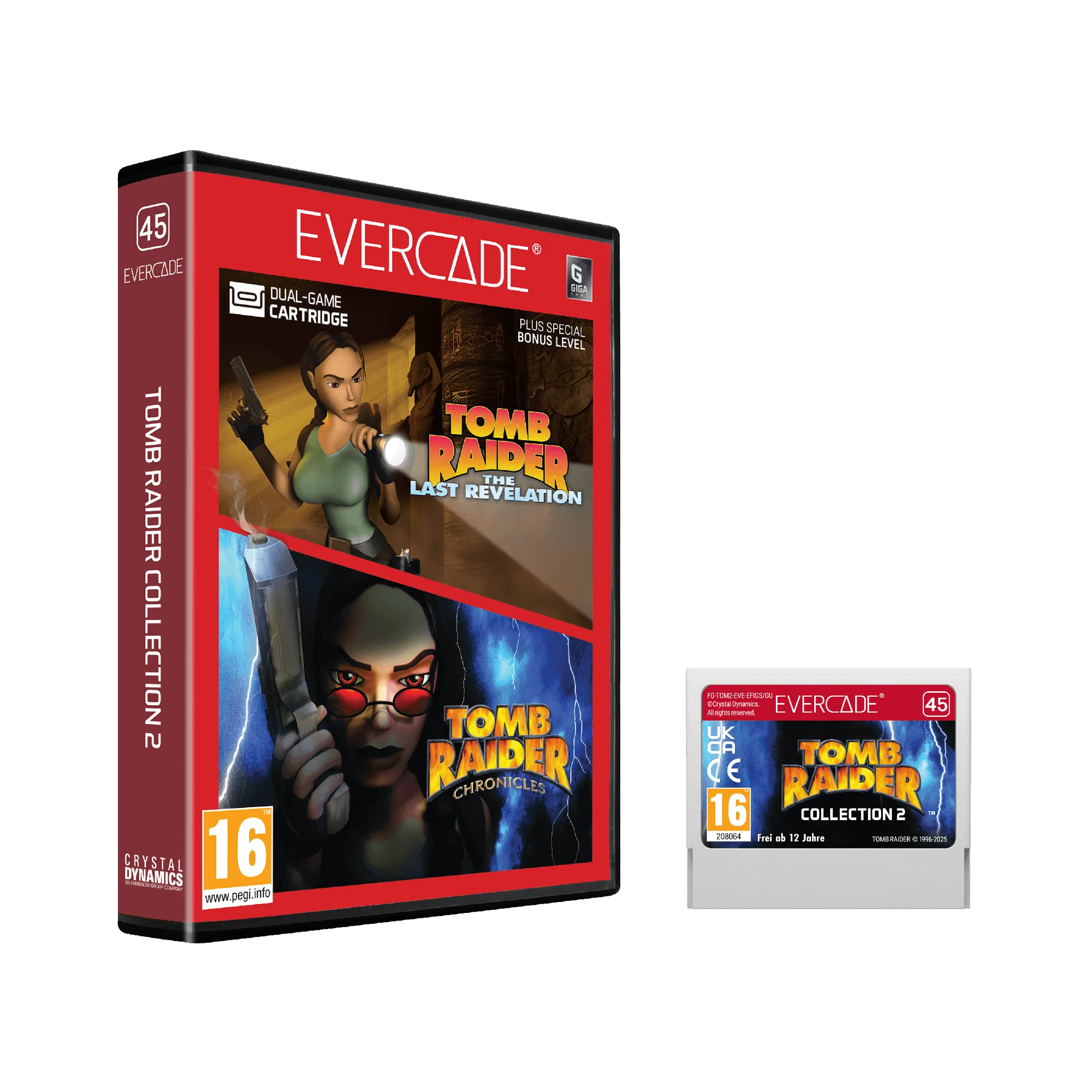 Evercade Cartridge #45 - Tomb Raider Collection 2