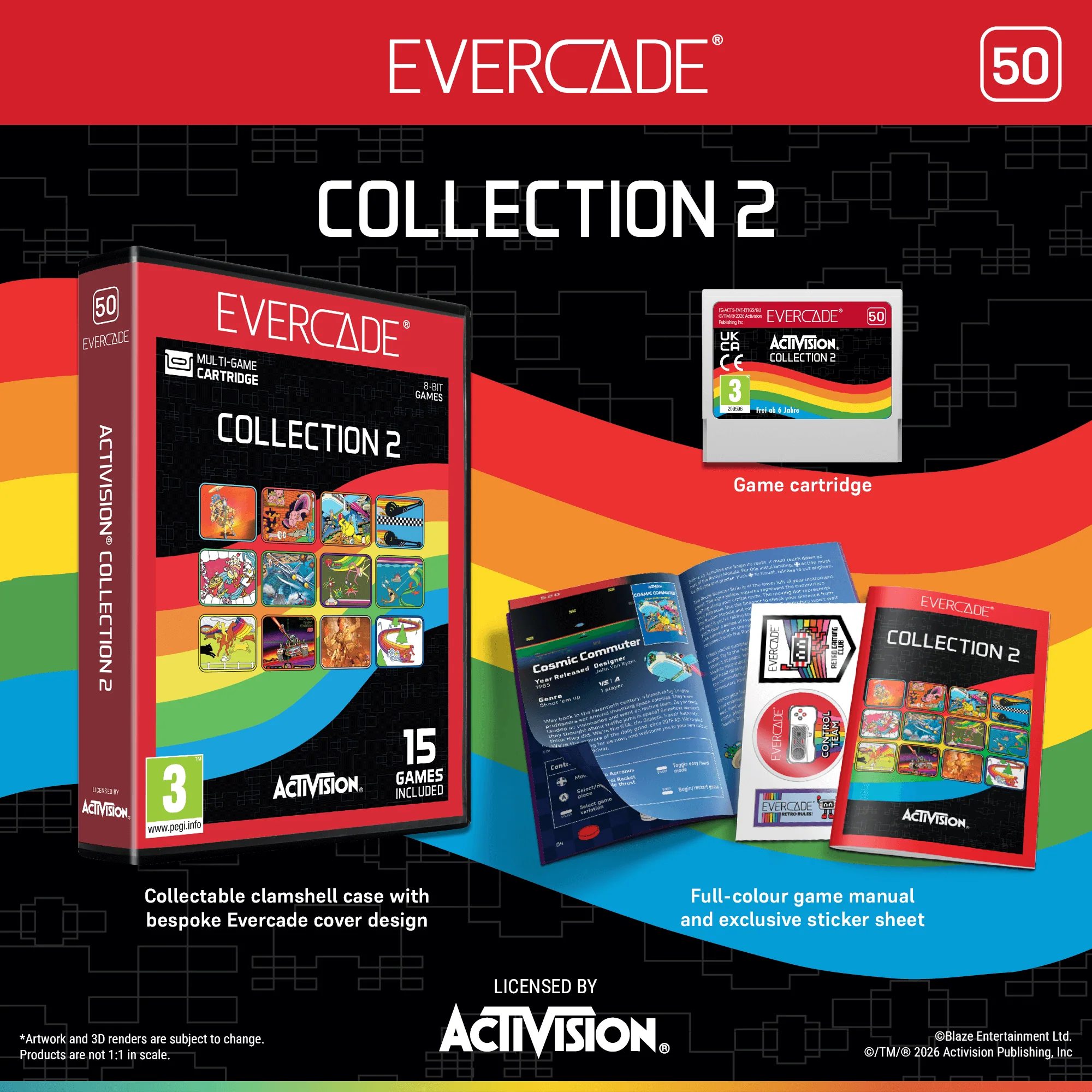 Evercade Double Pack: #50 Activision 2 + #51 Mega Cat Studios 3 - Image 8